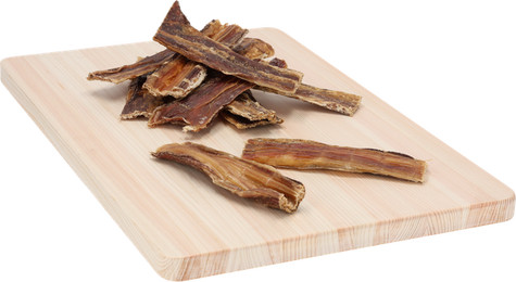 Produktbild von Classic Dog Snack Rinderdörrfleisch im Eimer 2 X 600g