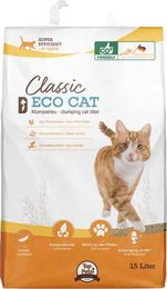 Produktbild von Classic Eco Cat Klumpstreu aus Pflanzenfasern - 15 l