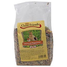 Produktbild von Classic Friends Universal Nagerfutter - 5 x 1 kg