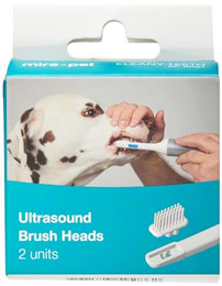 Produktbild von Cleany Teeth Zahnbürsten-Ersatzköpfe Clean weiß - 2 Stk.