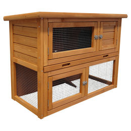 Cleo Kaninchenstall Barnie braun – Bild 1 von 2