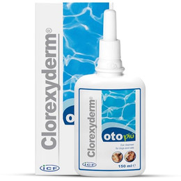 Produktbild von Clorexyderm Oto Più Ohrreiniger für Hunde und Katzen - 150 ml