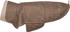 Produktbild von Cloud7® Hundemantel Brooklyn Flannel hazel, Rückenlänge: ca. 25 - 30 cm, Brustumfang: ca. 38 - 44 cm