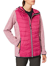 CMP Damen Fleece-Wattiert Jacke Pink – Bild 1 von 4