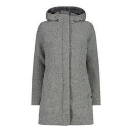 Produktbild von CMP Damen Jacke Coat Fix Hood Grau 38