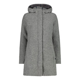 Produktbild von CMP Damen Jacke Coat Fix Hood Grau