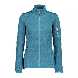 Produktbild von CMP Damen Jacke Knit-Tech-Fleece Himmelblau 34