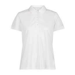 CMP Damen Pique-Poloshirt Weiß – Bild 1 von 5