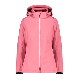 CMP Damen Softshell-Jacke Zip Hood Pink – Bild 1 von 5