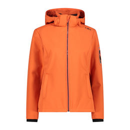 CMP Damen Softshelljacke mit abnehmbarer Kapuze Orange – Bild 1 von 2