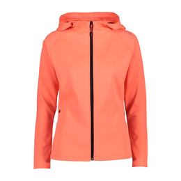 Produktbild von CMP Damen Sweatjacke mit Kapuze Koralle