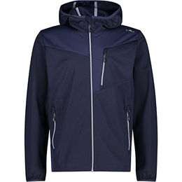CMP Herren Jacquard-Softshell-Jacke Dunkelblau – Bild 1 von 2