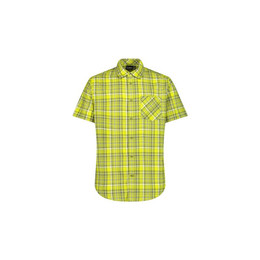 Produktbild von CMP Herren Kurzarm-Hemd mit Karomuster Dunkelgrün 50