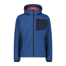 Produktbild von CMP Herren Softshell-Jacke Zip Hood Blau