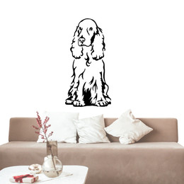 Produktbild von Cocker Spaniel Wandtattoo Wandbild Wandsticker Wandaufkleber Wanddekoration