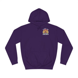Produktbild von College Hoodie Life is golden