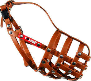 Produktbild von COLORI® Maulkorb Schäferhund M hellbraun