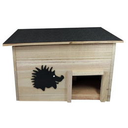 Produktbild von colourliving Igelhaus aus FSC-Holz mit Katzenschutz