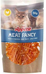 Produktbild von COMFY Appetit Maet Fancy Streifen Huhn Proteinreicher Leckerbissen für Katzen 50 g