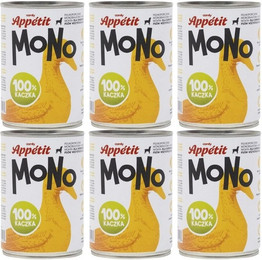 Produktbild von COMFY APPETIT MONO Monoproteinfutter mit Ente - 6 x 400 g