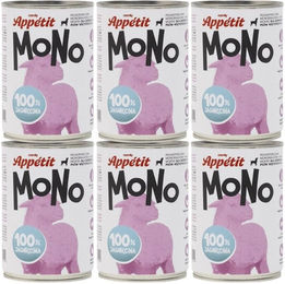 Produktbild von COMFY APPETIT MONO Monoproteinfutter mit Lamm 6x400 g