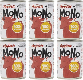 Produktbild von COMFY APPETIT MONO Monoproteinfutter mit Rindfleisch - 6 x 400 g