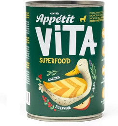 Produktbild von COMFY APPETIT VITA Superfood Ente monoprotein Nassfutter - 400 g