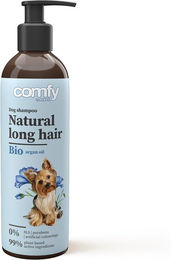 Produktbild von COMFY Natural Long Hair Shampoo für Hunde - 250 ml