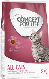 Produktbild von Concept for Life All Cats Adult Katzenfutter - 3 kg