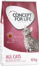 Produktbild von Concept for Life All Cats Adult Katzenfutter - 2 x 10 kg