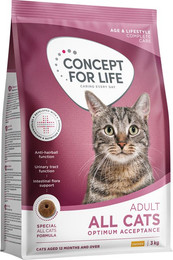 Produktbild von Concept for Life All Cats - Adult Katzenfutter - NEU: 3 kg