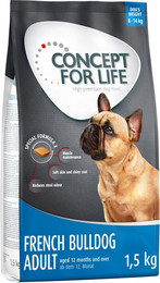 Produktbild von Concept for Life Französische Bulldogge Adult - 1,5 kg