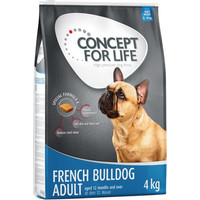 Produktbild von Concept for Life Französische Bulldogge Trockenfutter - 2 x 4 kg