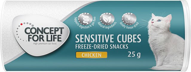 Produktbild von Concept for Life Freeze-dried Snacks Sparpaket 3 x 25 g - Sensitive