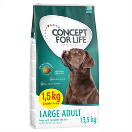 Produktbild von Concept for Life Large Adult - 12 + 1,5 kg gratis!