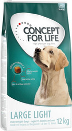 Produktbild von Concept for Life Large Light Adult Hundefutter - 2 x 12 kg