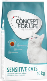 Produktbild von Concept for Life Sensitive Cats Trockenfutter - 2 x 10 kg