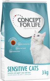 Produktbild von Concept for Life Sensitive Cats Trockenfutter - 3 kg