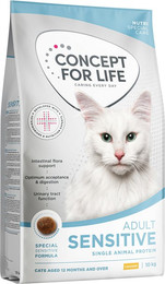 Produktbild von Concept for Life Sensitive Cats Trockenfutter - NEU: 10 kg