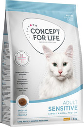 Produktbild von Concept for Life Sensitive Cats Trockenfutter - NEU: 3 kg