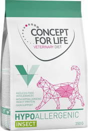 Produktbild von Concept for Life Veterinary Diet Hypoallergenic Insektenprotein Katze - 350 g