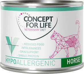 Produktbild von Concept for Life Veterinary Diet Hypoallergenic Pferd - Sparpaket: 12 x 200 g