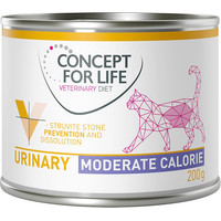 Produktbild von Concept for Life Veterinary Diet Urinary Moderate Calorie Huhn - 6 x 200 g