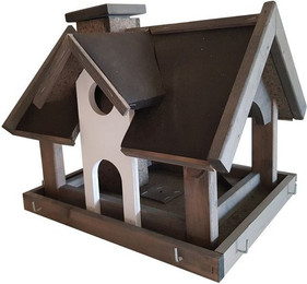 Produktbild von Conni Oberkircher's massives Vogelhaus mit 3-Bein Ständer