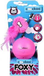 Produktbild von Coockoo Foxy Magic Ball Katzenspielzeug rosa