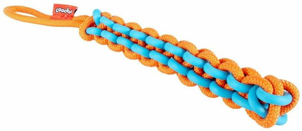 Produktbild von Coockoo Hundespielzeug Twisting Tugger blau/orange