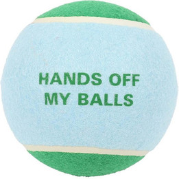 Produktbild von Coockoo Hundespielzeug XL Tennisball Hands off