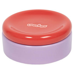 Produktbild von Coockoo Katzen Futternapf Funky Feeding rot/violett