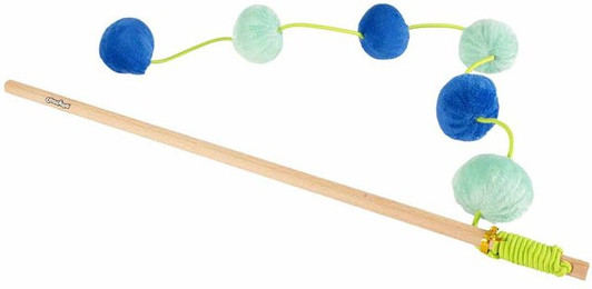 Produktbild von Coockoo Katzenspielzeug Jolly Jumper blau/grün