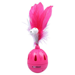 Produktbild von Coockoo Tier-Intelligenzspielzeug Katzenspielzeug Tumbler rosa